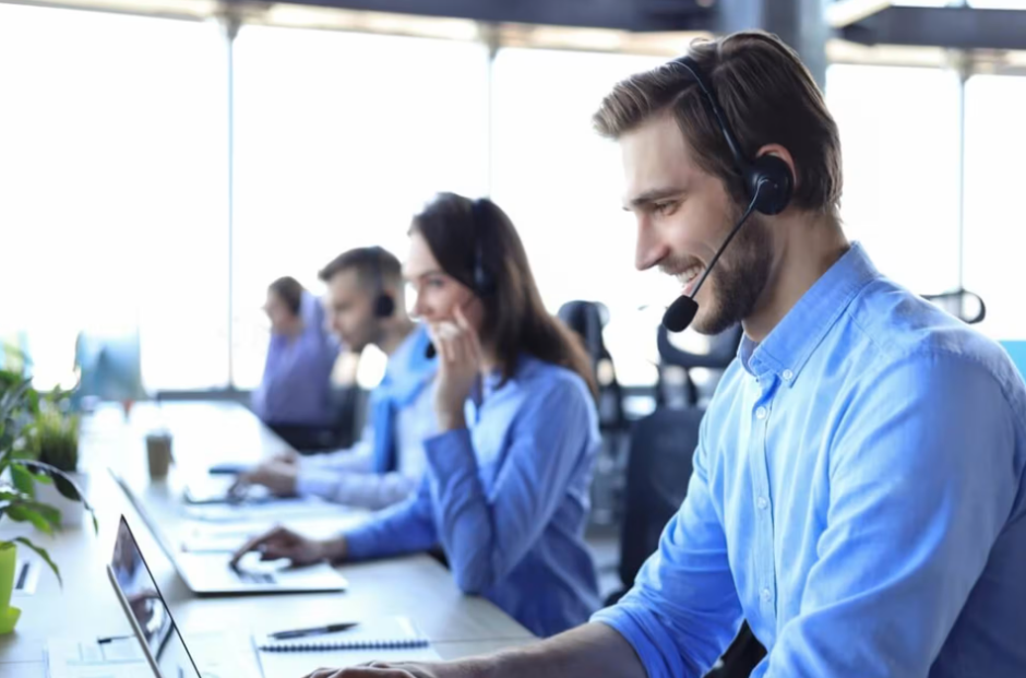 Customer support representative communication
